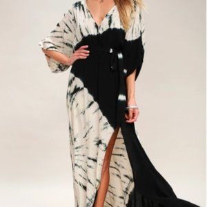 Lulu's Boho Tie-Dyed Dress